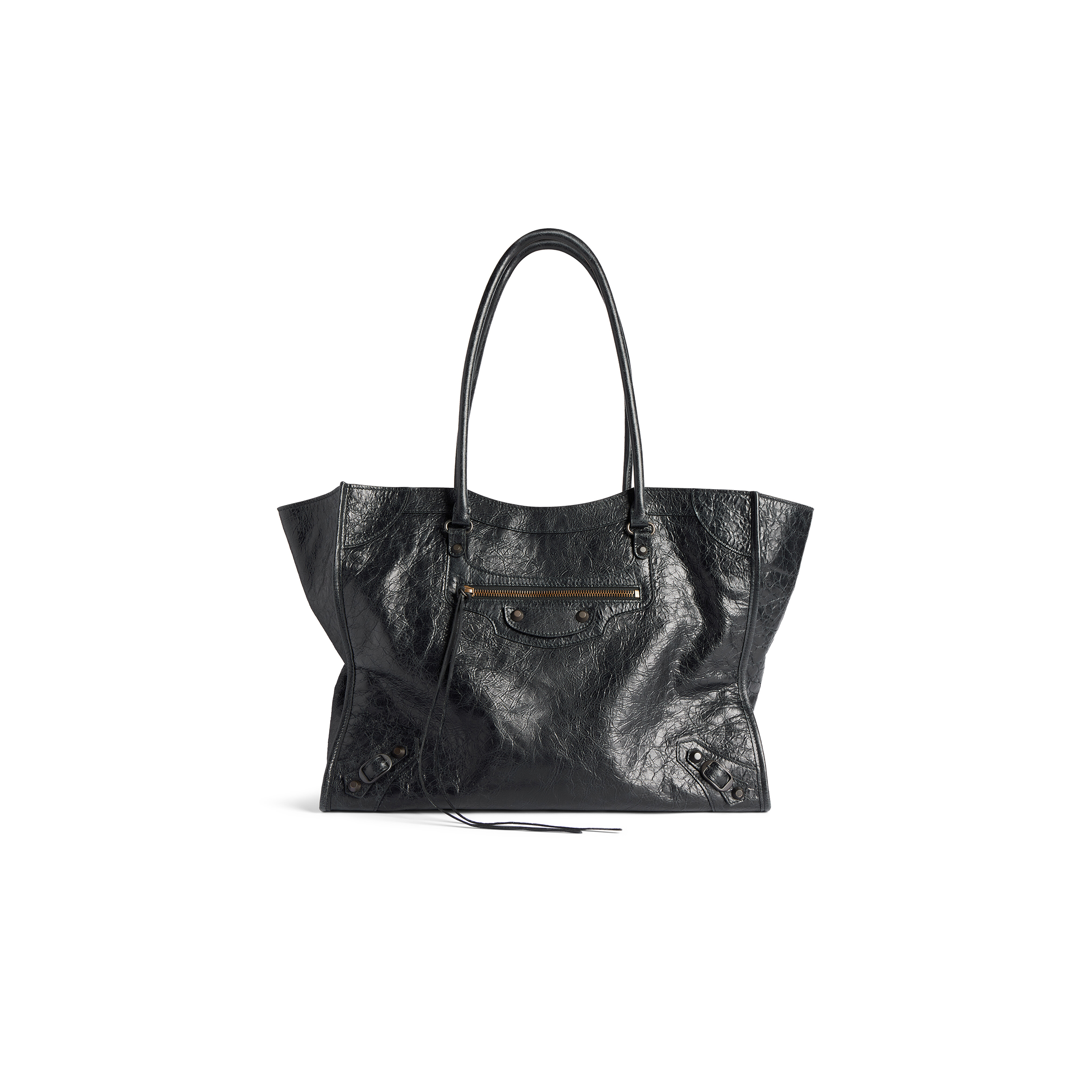 BALENCIAGA WOMEN'S LE CITY TOTE BAG MEDIUM IN BLACK 8518182ABEK1000 (39*29*13cm)
